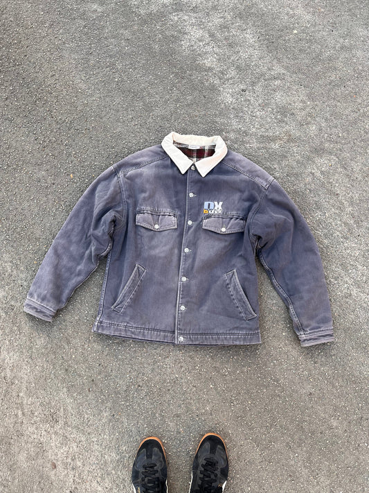 Oxbow Plaid Denim Jacket