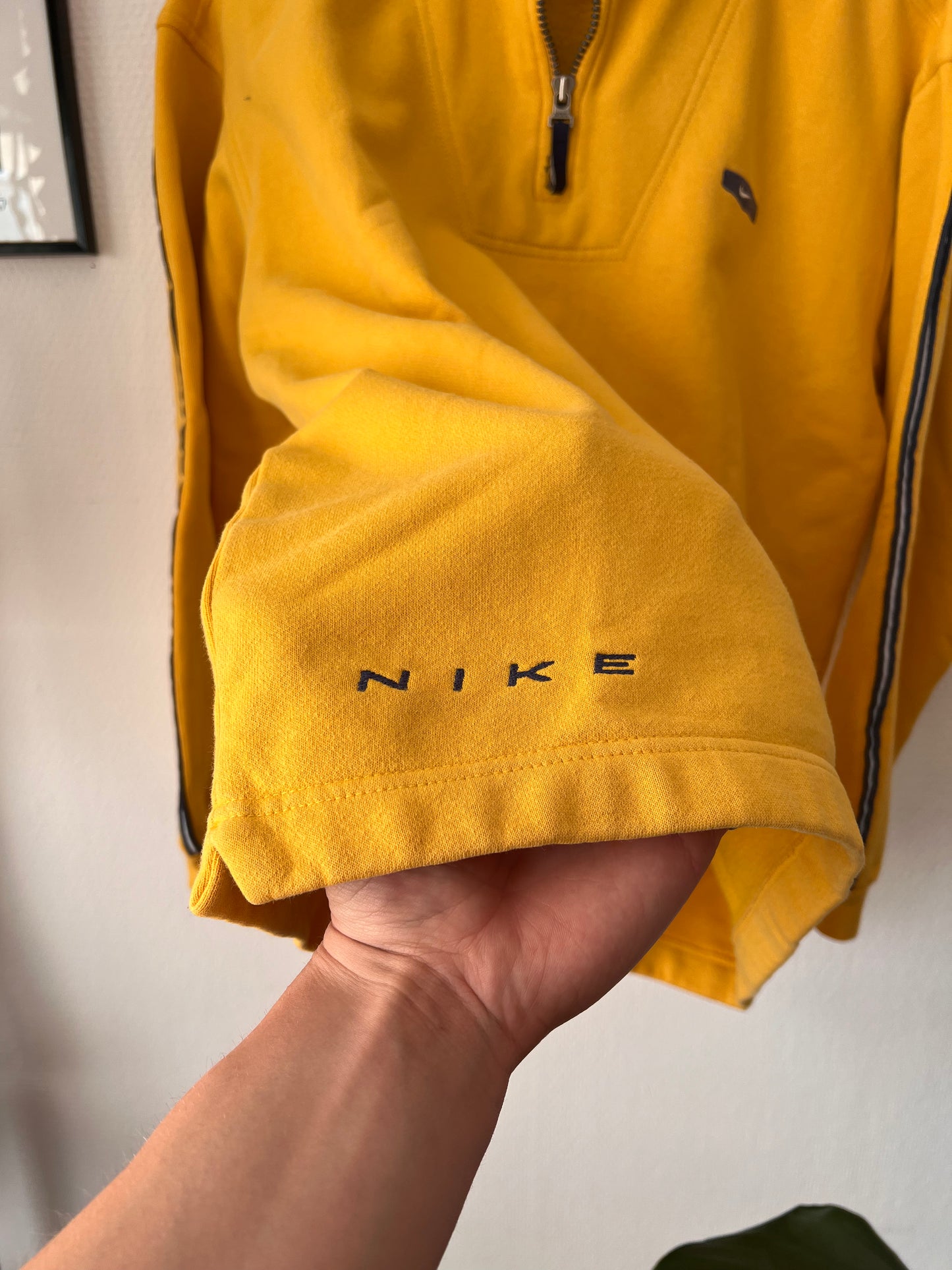 90s Nike 1/4 Zip Up Sweatshirt – Small
