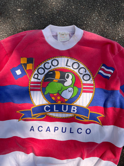 90's Poco Loco Acapulco Crewneck – Small