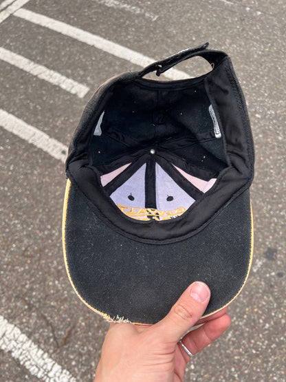 90s De Walt Embroidered Racing Strapback Cap Black – Medium