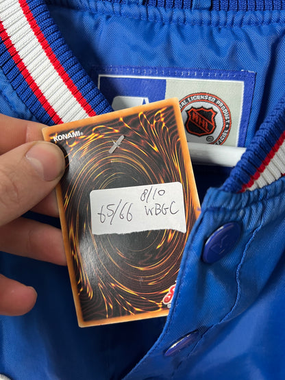 Vintage Starter Rangers 1/4 Button Up Jacket - Medium