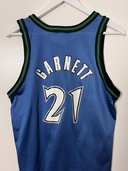 90's Champion Minnesota Timberwolvers Jersey – Small