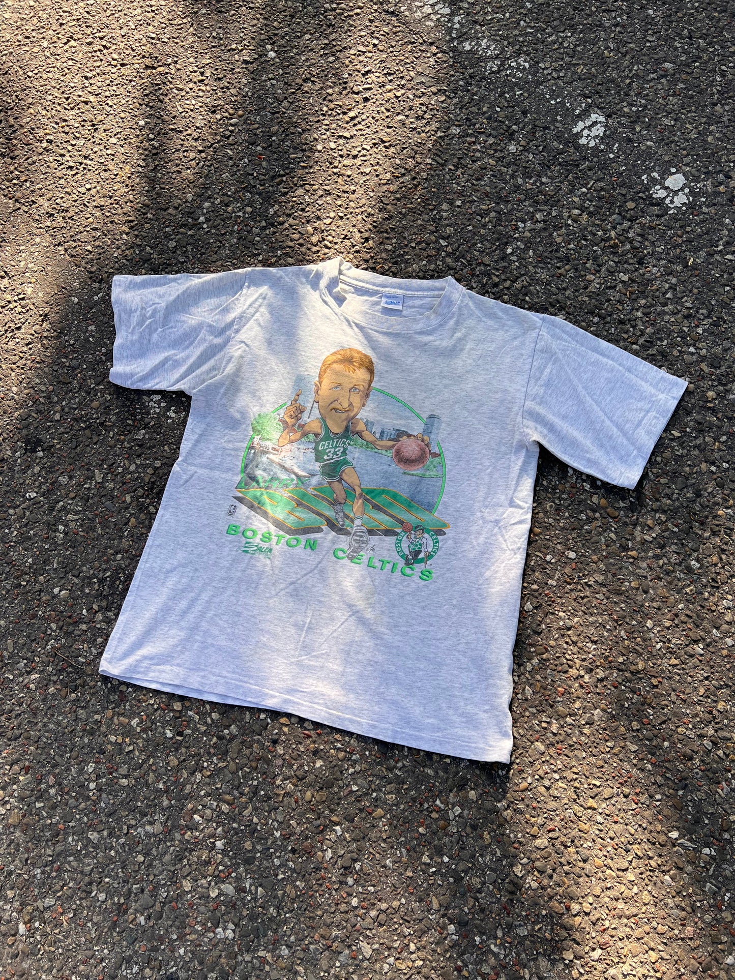 90's Salem Sportswear Larry Bird T=Shirt – Medium