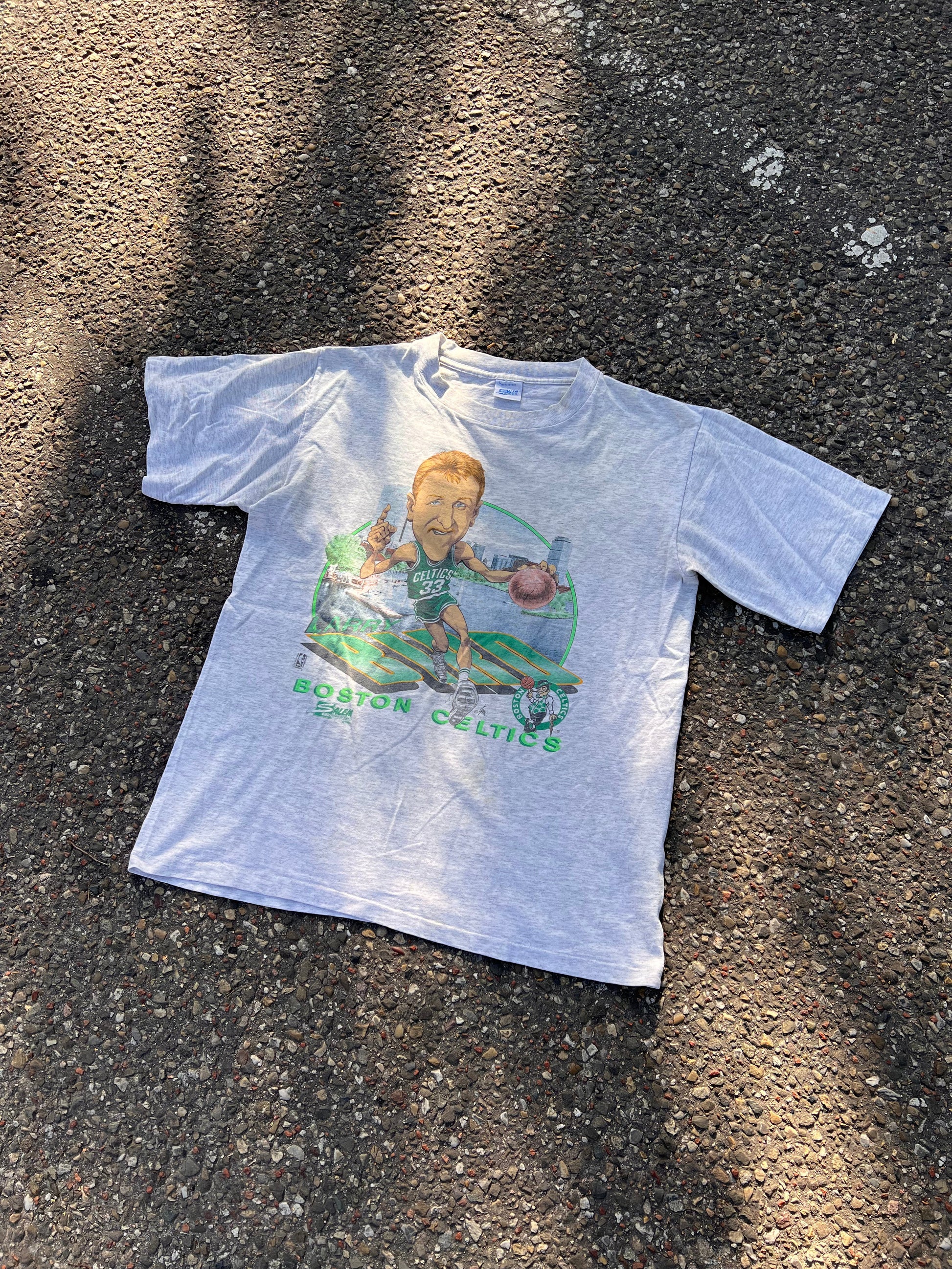 90's Salem Sportswear Larry Bird T=Shirt – Medium