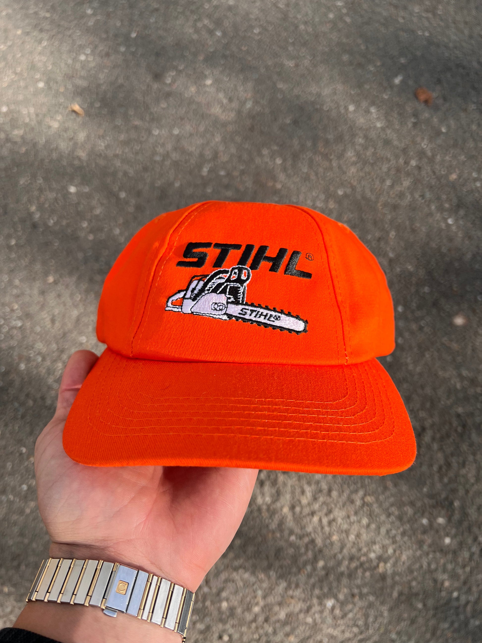 00's Stihl Embroidered Chainsaw Cap – One Size