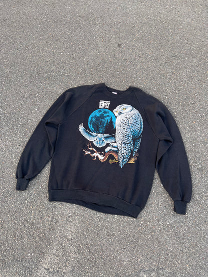 90's Jerzees Alexandria Bay Owl Sweatshirt – XLarge