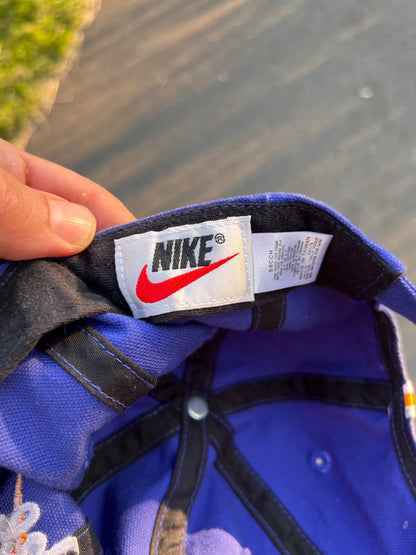 90's Nike Big Check Cap – One Size