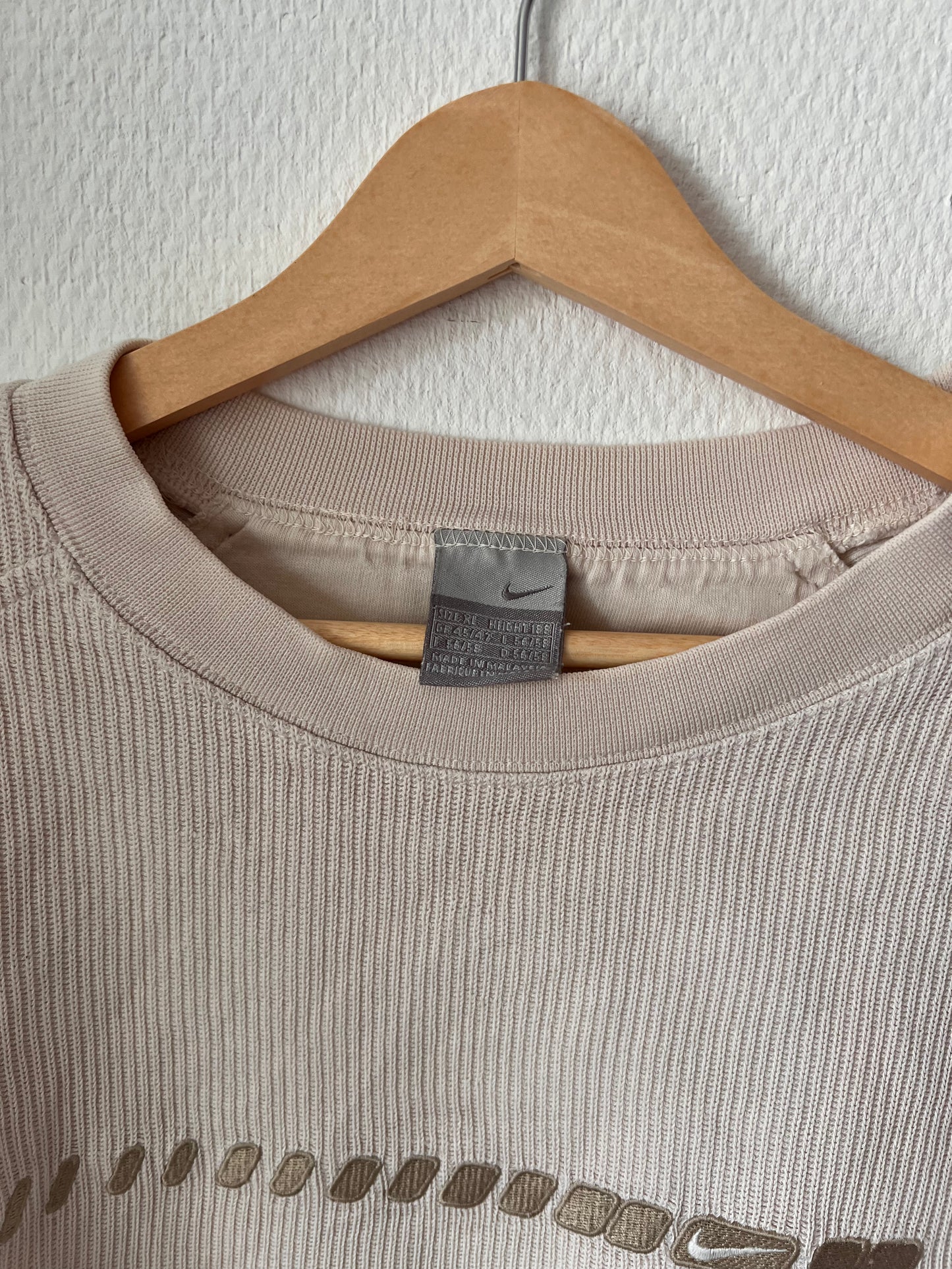 90s Nike Embroidered Center Logo Crewneck Sweatshirt – Large