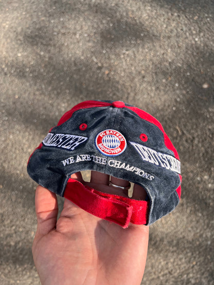 90's Bayern Munchen All Over Embroidered Cap – One Size