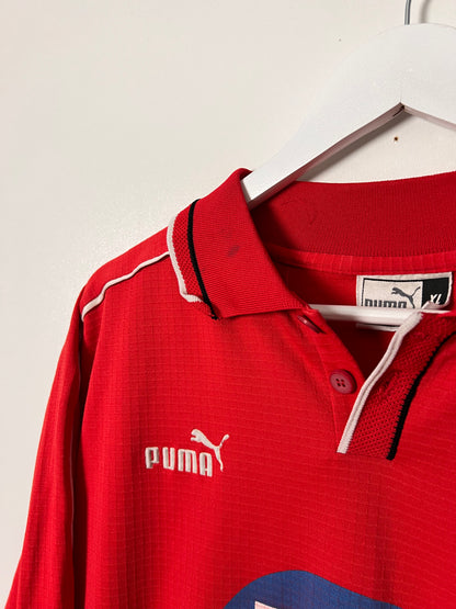90's Puma French Football Top Longsleeve – Large