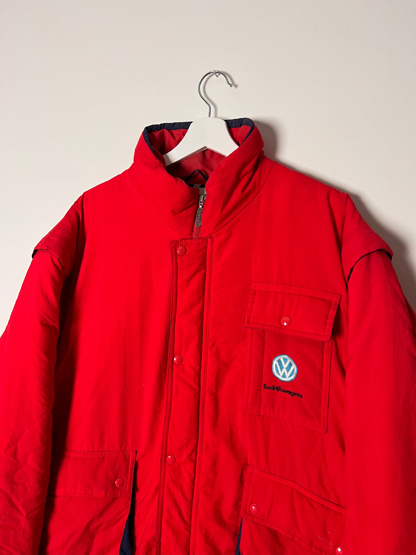 90s Volkswagen Pon Bedrijfswagens Puffer Jacket – XLarge