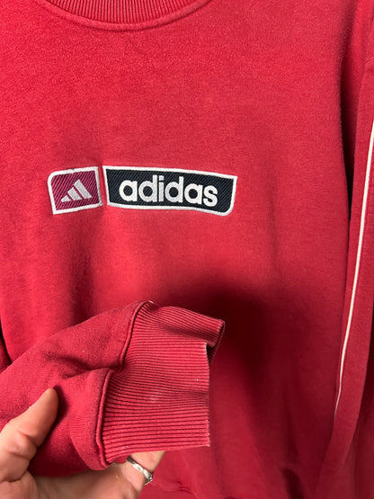 Adidas Box Logo Crewneck Sweater - XLarge