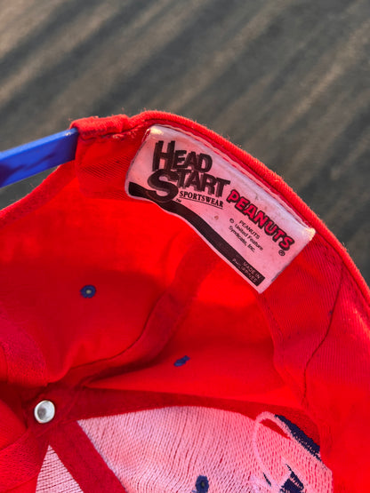 90's Peanuts Snoopy Spellout Cap – One Size