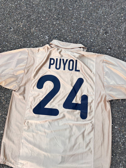 90's Nike FC Barcelona Jersey Carles Puyol - Large