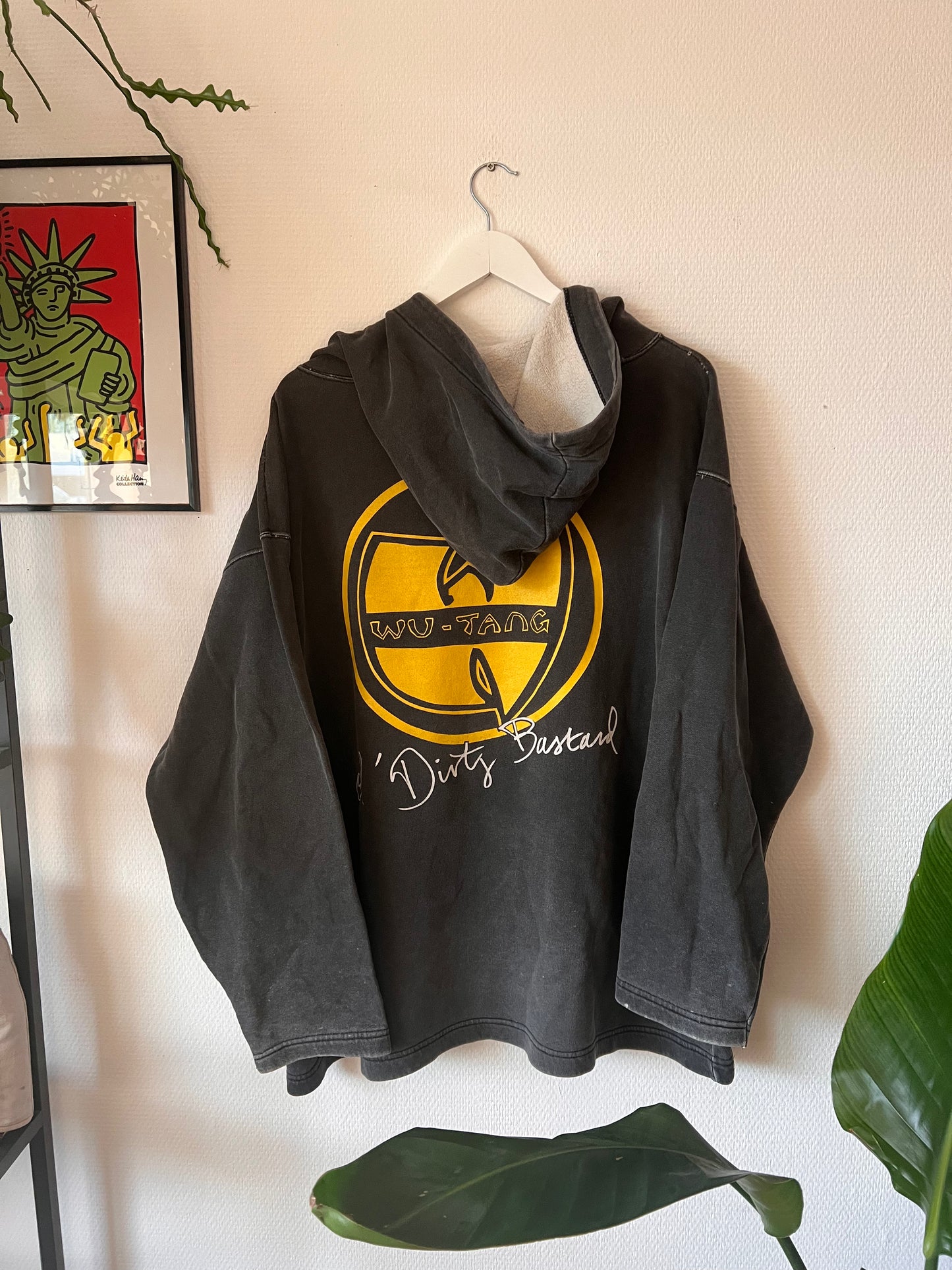 90s Wu Tang Clan Ol' Dirty Bastard ID Hoodie Grey – XLarge