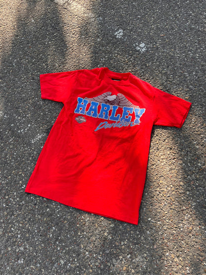 90's Harley Davidson Eagle T-Shirt – Large