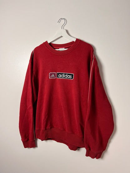 Adidas Box Logo Crewneck Sweater - XLarge