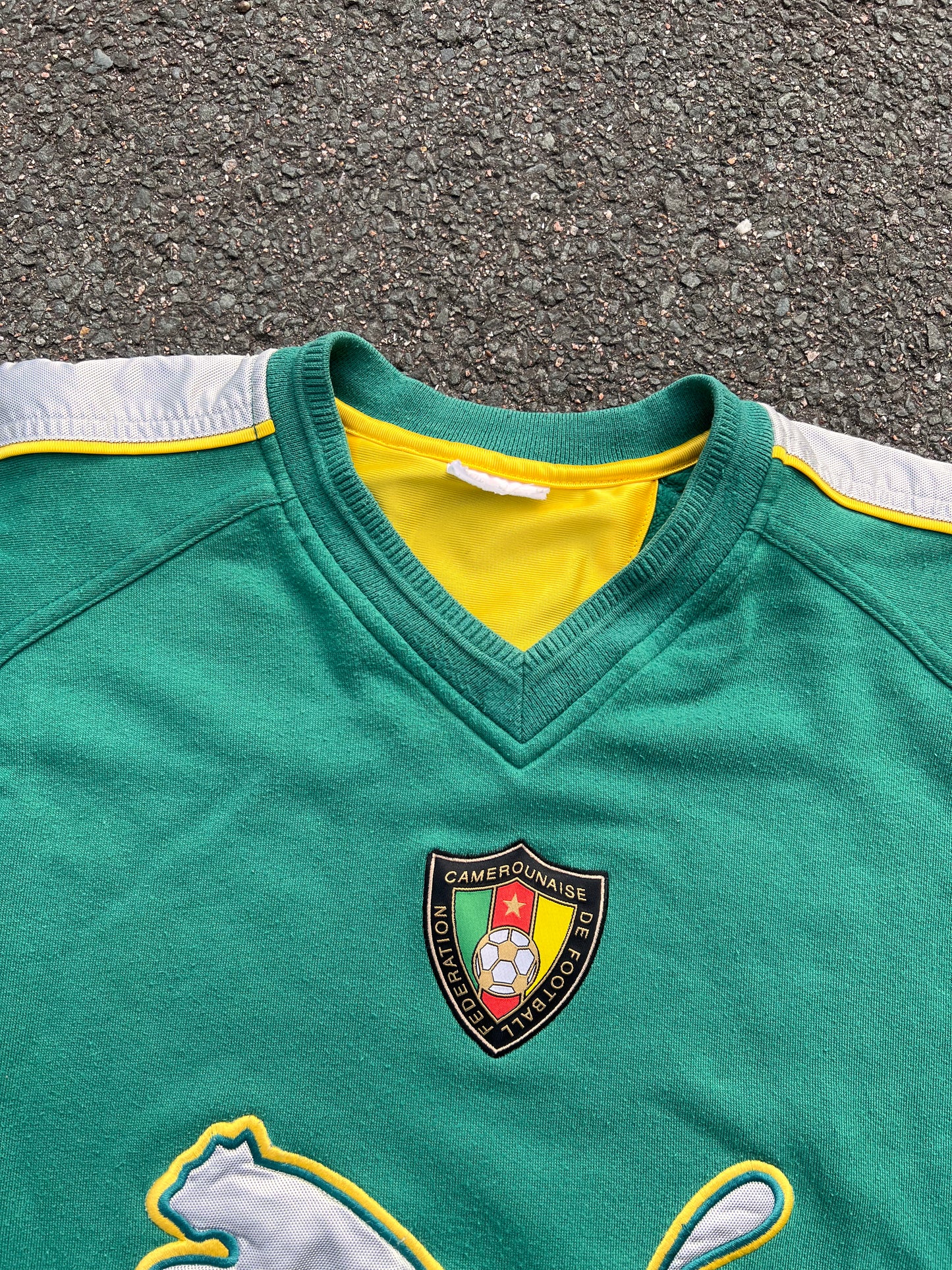 90's Puma Cameroon Big Logo Sweatshirt – XLarge