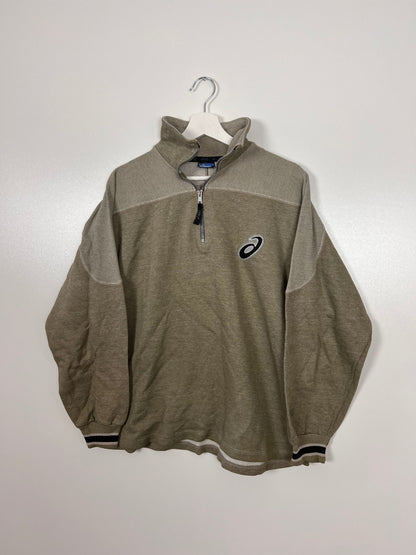 Asics 1/4 Zip Up Sweater - Medium