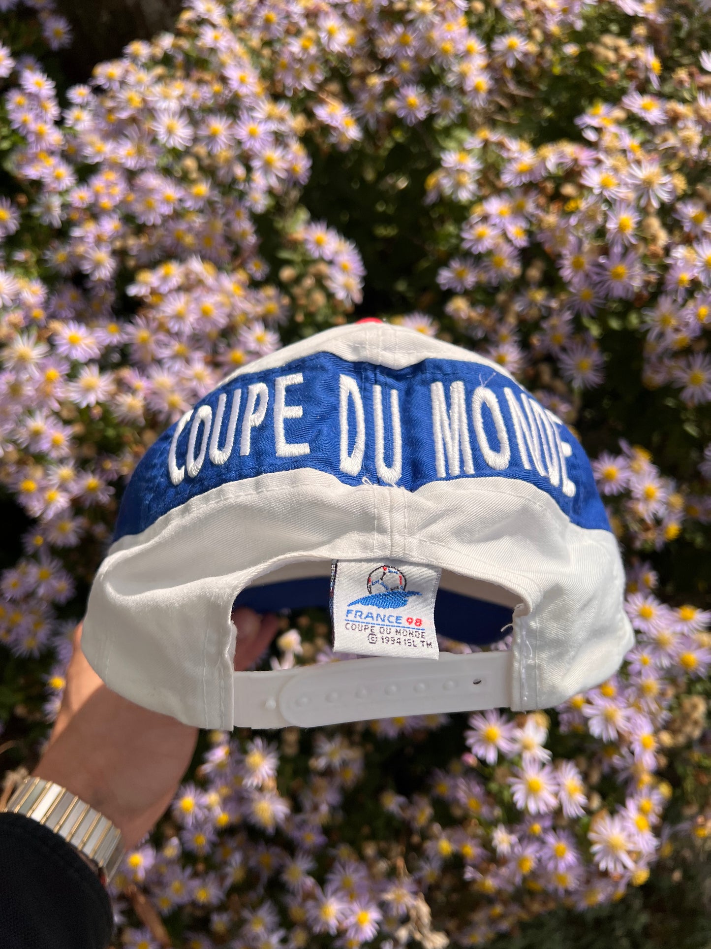 90's France 98 All Over Embroidered Cap – One Size