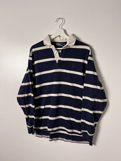 90's Ralph Lauren Striped Rugby Polo – Medium image