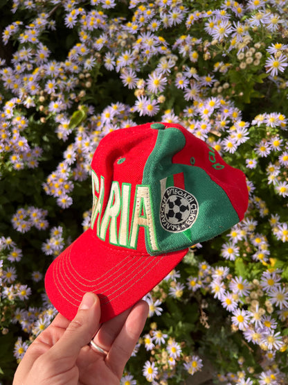 90's Adidas Bulgaria Embroidered Football Cap – One Size