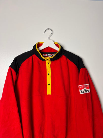 Marlboro Adventure Team 1/4 Button Up Fleece - Large