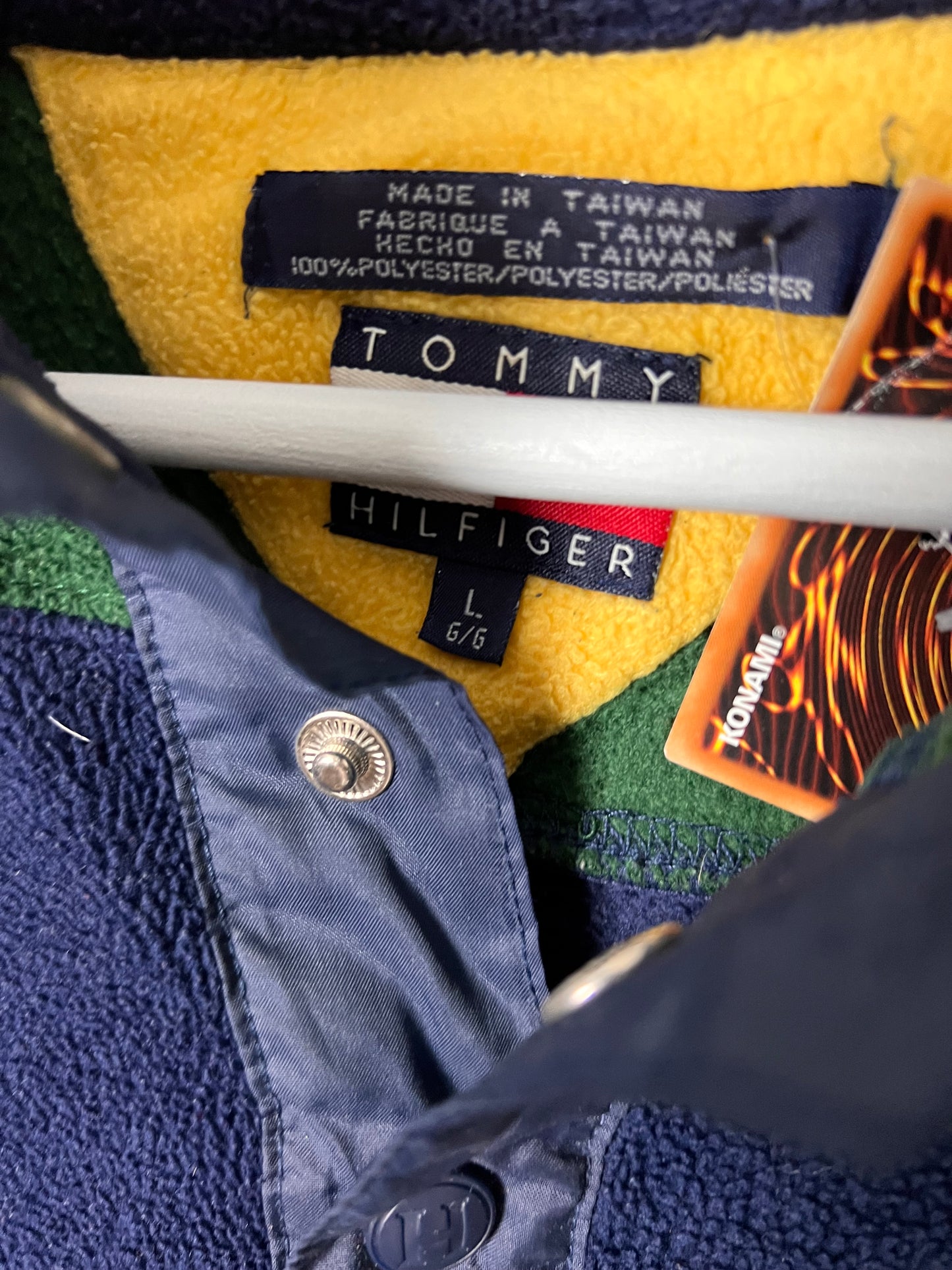 Tommy Hilfiger Spellout Fleece Button Up