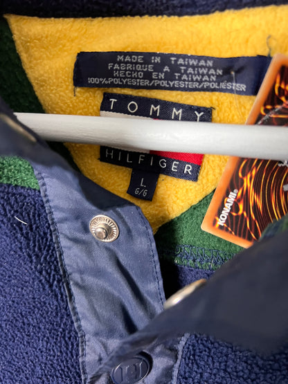 Tommy Hilfiger Spellout Fleece Button Up