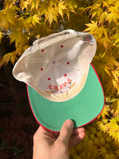 90s NFL San Fransisco 49ers Strapback Cap White – One Size