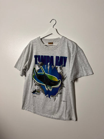 90's Nutmeg Tampa Bay Devil Rays T-Shirt – XLarge
