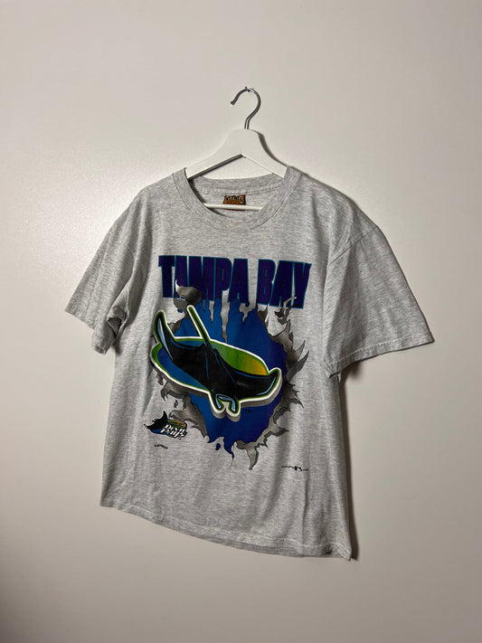 90's Nutmeg Tampa Bay Devil Rays T-Shirt – XLarge