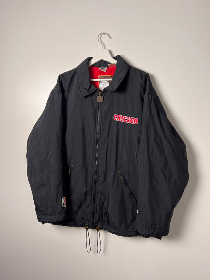 90's Nike Chicago Bulls Padded Jacket - Large