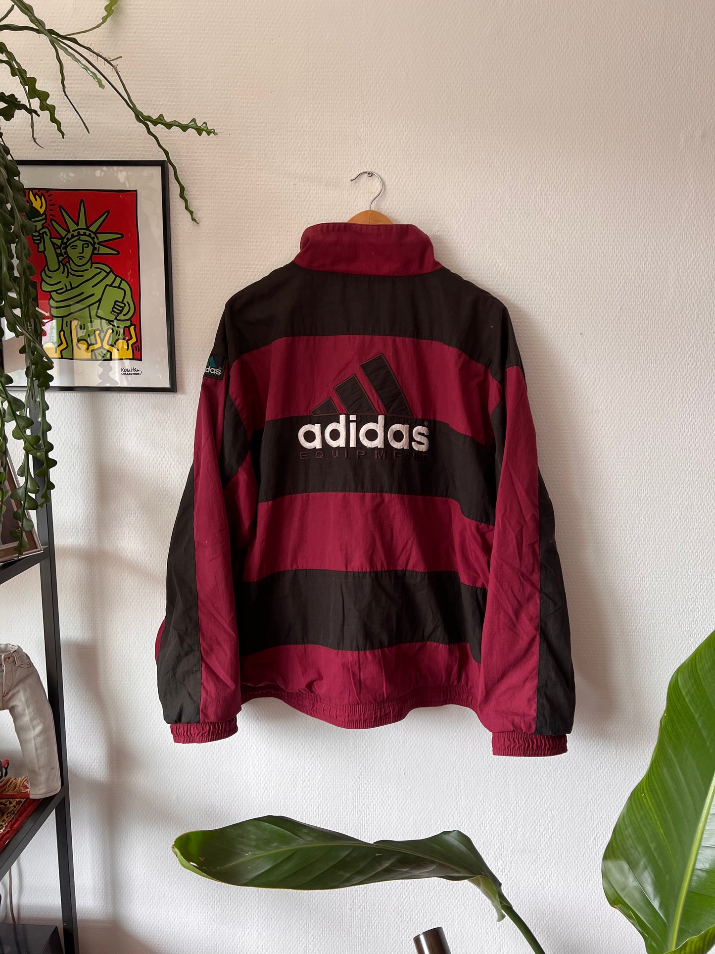90s Adidas Equipment Multicolor Block Track Jacket – Large