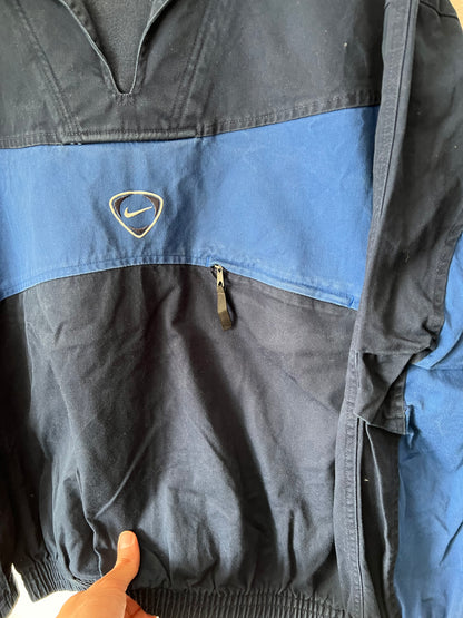 90s Nike Team Total Center Logo Track Jacket – Medium