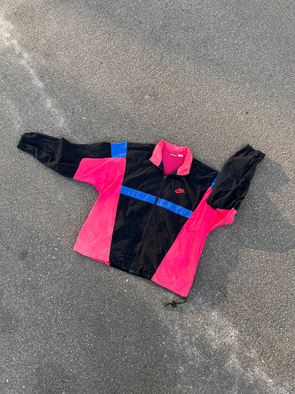90's Nike Multicolor Track Jacket – Medium