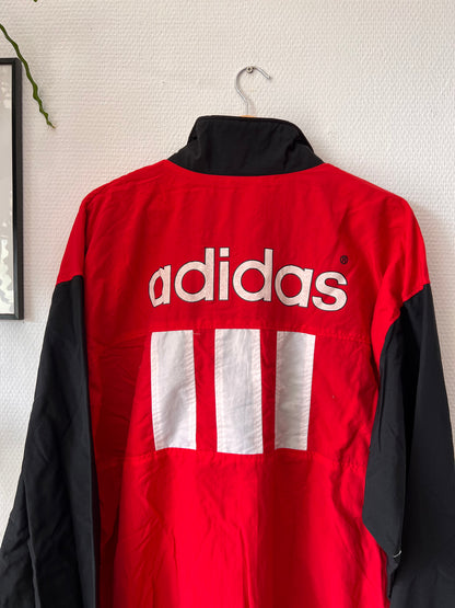 90s Adidas VfB Stuttgart Multicolor Track Jacket – Large
