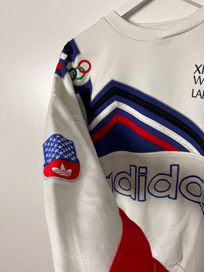 90's Adidas Lake Placid Olympic Games 1980 Sweatshirt – Large