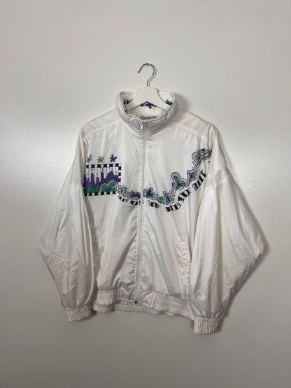90's Adidas Psychedelic Track Jacket - Medium