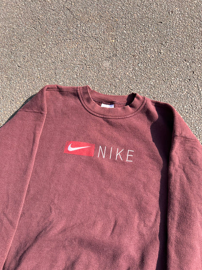 90's Nike Big Logo Sweatshirt – Large
