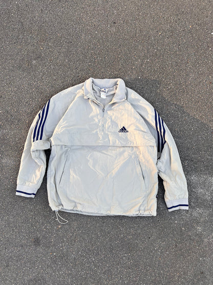 90's Adidas Fleece Lined Jacket Anorak – Large