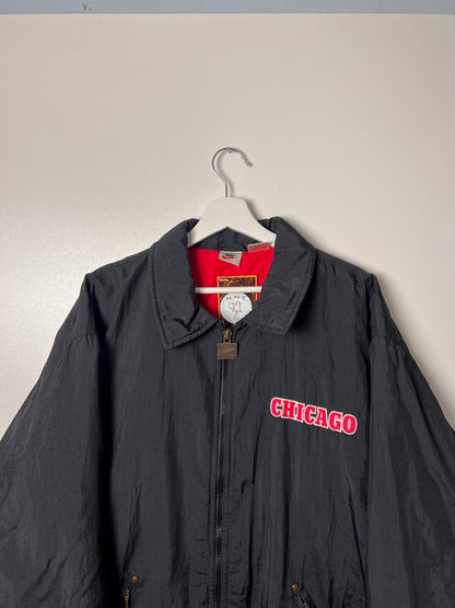 90's Nike Chicago Bulls Padded Jacket - Large