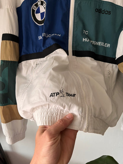 90s Adidas ATP Tour BMW Track Jacket Multicolor – Large