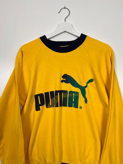 80's Puma  Sweatshirt – Medium