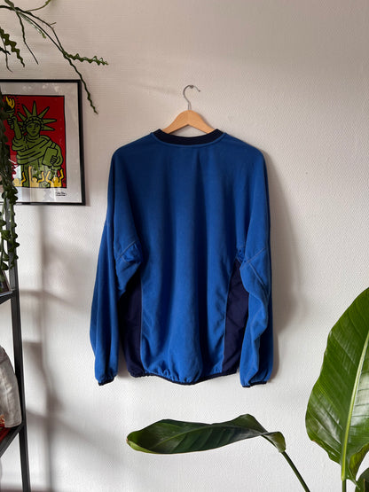 90s Nike Team Total Center Logo Crewneck Fleece – Medium