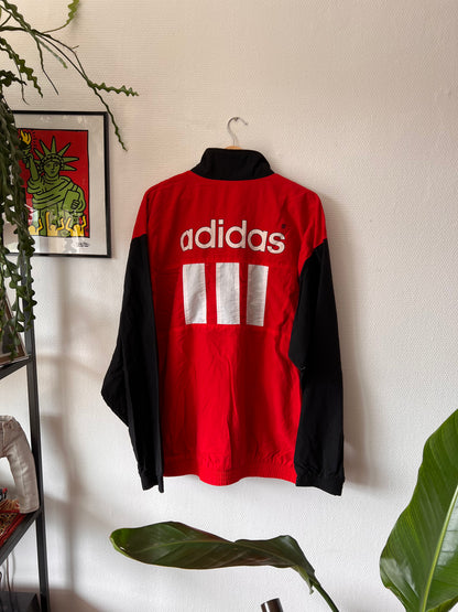 90s Adidas VfB Stuttgart Multicolor Track Jacket – Large