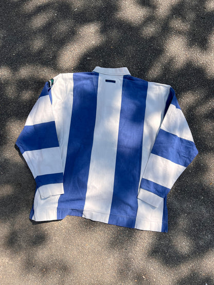 90's Adidas Equipment Longsleeve Rugby Polo – Large