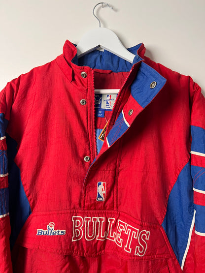 Starter Washington Bullets Puffer Jacket - Medium