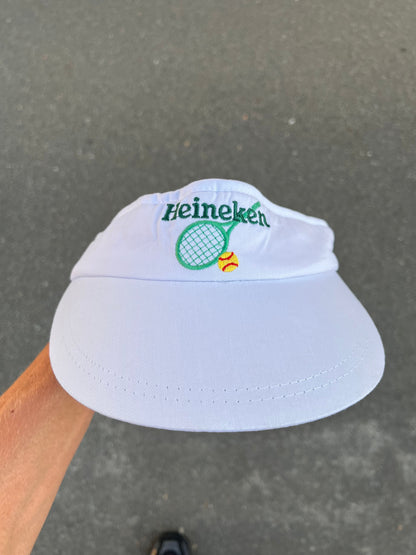 90's Heineken Tennis Sun Visor – One Size