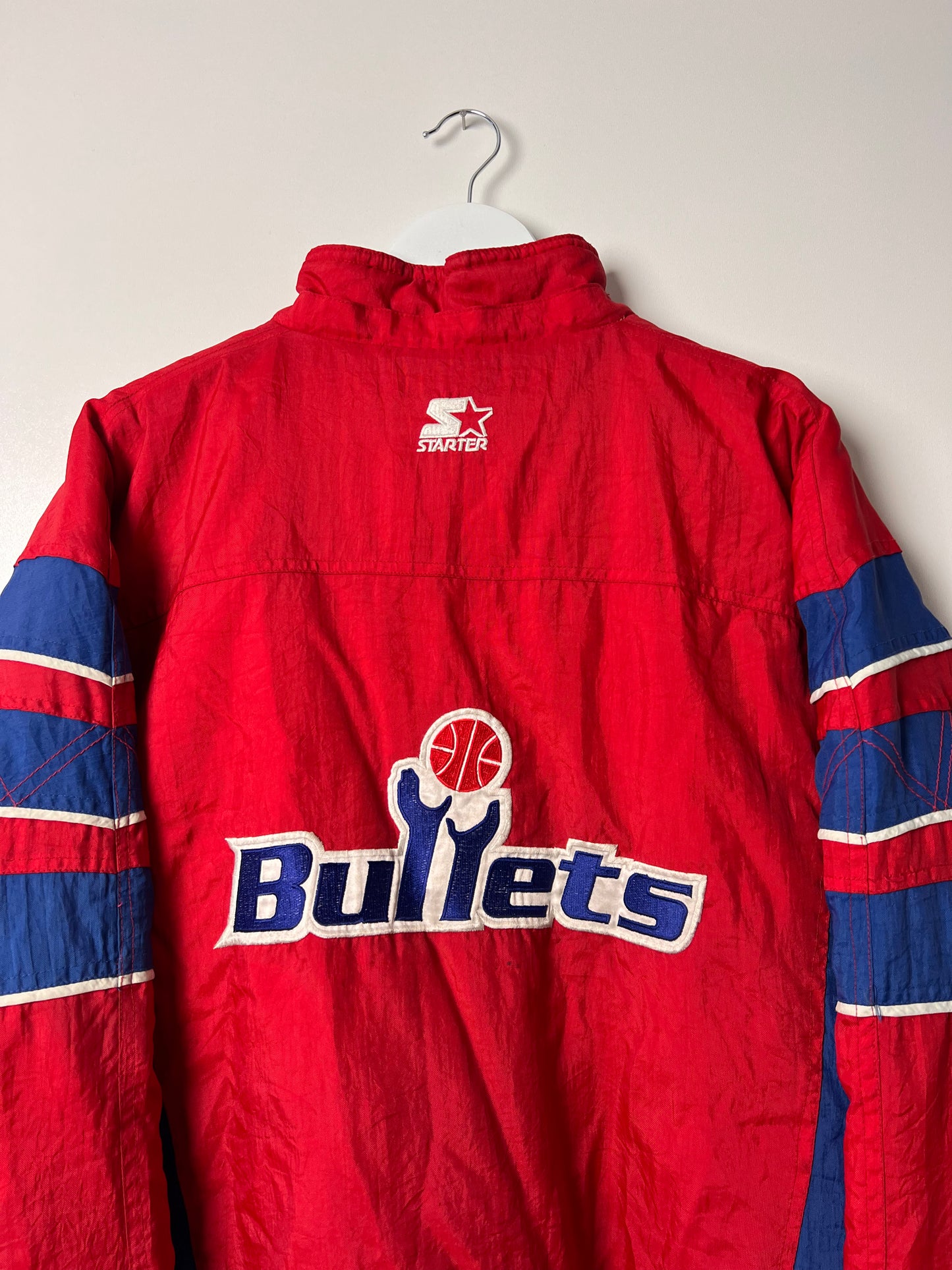 Starter Washington Bullets Puffer Jacket - Medium
